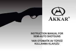 AKKAR TK-222 Semi Auto Shotgun Part Diagram 12ga