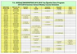 2015-2016 Yaz Ders Programı 24.06.2016.xls