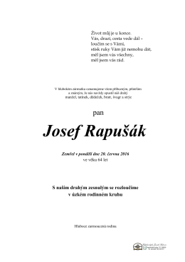 Josef Rapušák
