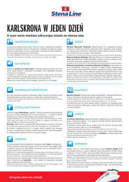 Karlskrona - warto wiedzieć