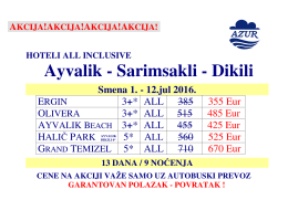 Ayvalik - Sarimsakli