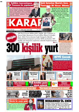 28 haziran 2016_Kesin Karar Gazetesi