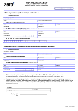 formularz rejestracyjny