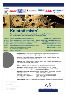 Kolotoc_mistru_brozura - NTI – consulting, sro