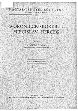 Woroniecki-Korybut Miecislav herceg