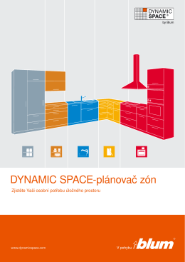 plánovač zón Dynamic.space v PDF