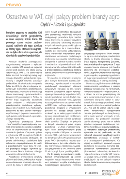 Wyłudzenia podatku VAT dotykają także producentów zbóż