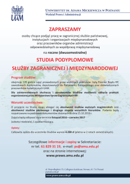 Plakat A3 - Studia Podyplomowe 2016 - pion.cdr