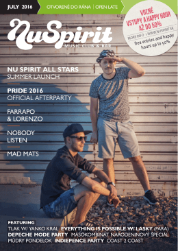 nu spirit all stars summer launch pride 2016 official afterparty farrapo