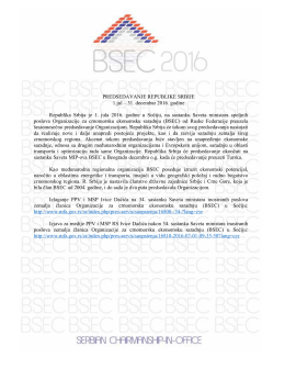 Organizacija za crnomorsku ekonomsku saradanju (BSEC)