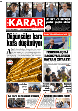 09 Temmuz 2016 - Kesin Karar Gazetesi
