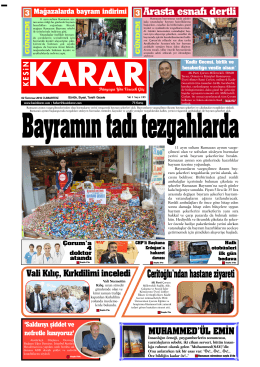 02 Temmuz 2016 - Kesin Karar Gazetesi