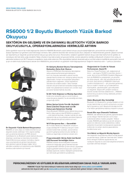 RS6000 Teknik Özellikleri