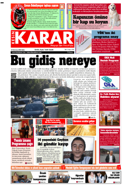 12 Temmuz 2016 - Kesin Karar Gazetesi