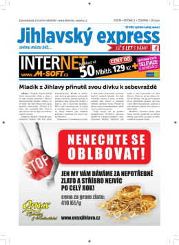 Červenec - Jihlavský express