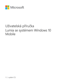 Lumia se systémem Windows 10 Mobile - Uživatelská