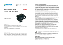 Ponorné čerpadlo s filtrem TIP LGW 12000 UV 13 (30284) Obj. č
