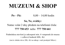 Muzeum Mikov