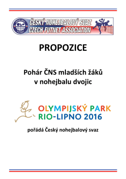 propozice - Český nohejbalový svaz