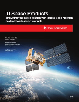 TI Space Products (Rev. D)