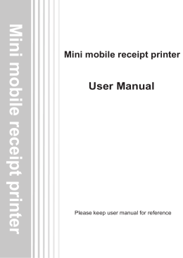 Mini mobile receipt printer Mini mobile receipt printer User