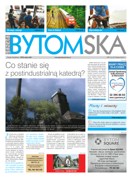 Co sta nie się - Gazeta Bytomska