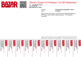 Citroen Grand C4 Picasso 1,6 HDi Seduction EGS6 FAP
