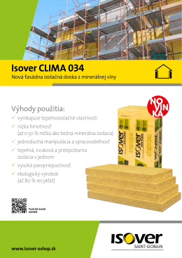 Isover CLIMA 034