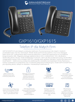 GXP1610/GXP1615