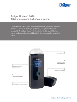 PI - Product information of Dräger products