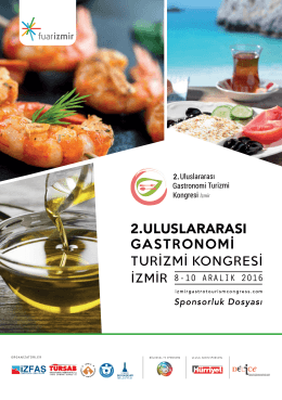 sponsorluklar - Uluslararası Gastronomi Turizmi Kongresi