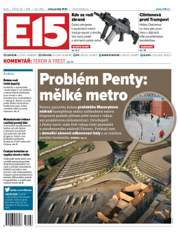 Problém Penty: mělké metro