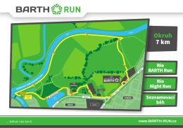 Okruh 7 km - BARTH Run