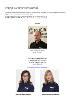 Generuj PDF - Policja Zachodniopomorska