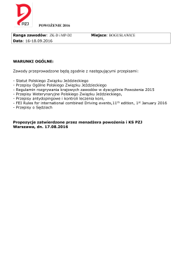 ZK-D i MP-D2 16-18 09 2016 - Stado ogierów w Bogusławicach