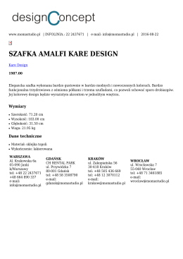 szafka amalfi kare design