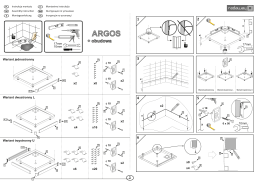 Obudowa brodzików serii Argos - instrukcja montażu A3