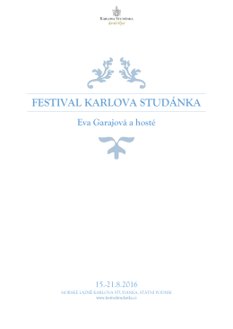 program festivalu 2016