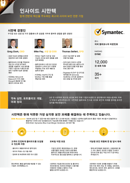 인포그래픽 보기 - Symantec