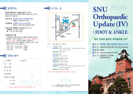 2016 SNU Orthopaedic Update(IV)