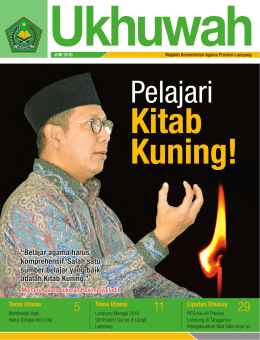 Ukhuwah Edisi Juni 2016 - Portal Kanwil Kementerian Agama