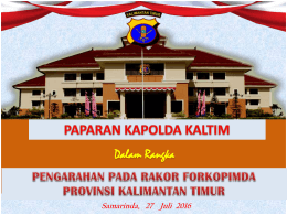 - Pemerintah Provinsi Kalimantan Timur