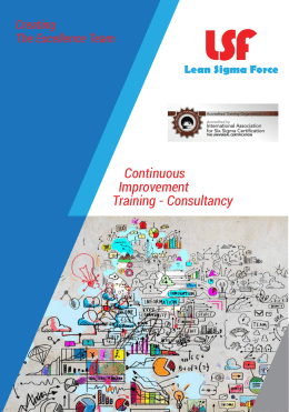 Continuous Improvement Training - Consultancy