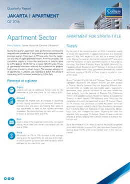 Apartment Sector - Colliers International