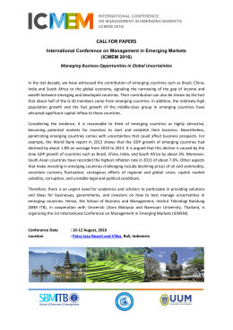 call for papers - ICMEM - Institut Teknologi Bandung