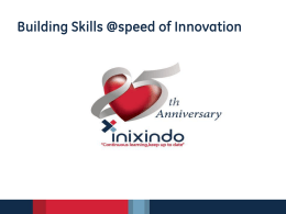 Building Skills @speed of Innovation