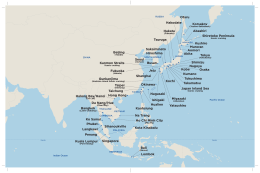 Asia ports map
