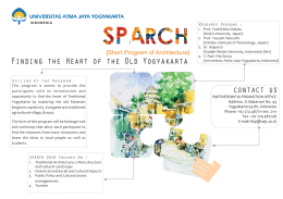SPARCh 2016 Brochure - International Office
