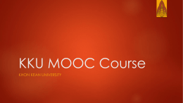 018_KKU MOOC Course