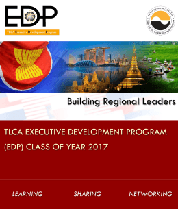 TLCA Executive Development Program